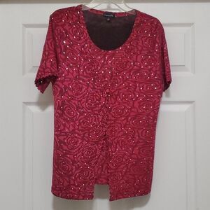 ❣️Chances R pink /sliver top with built in tank